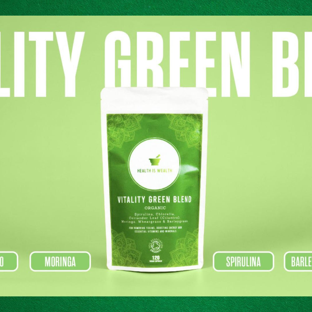 Superfoods for Energy! Meet the Vitality Green Blend Supplement