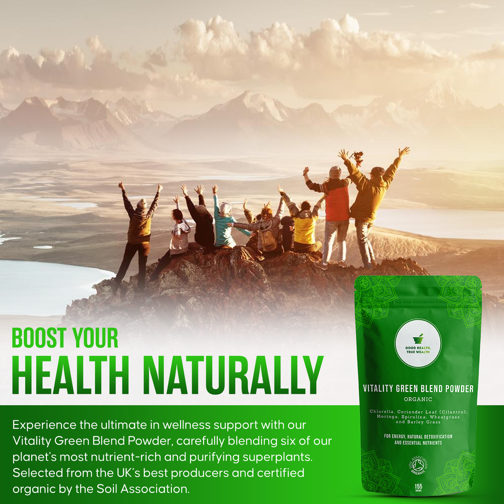
                  
                    Vitality Green Blend Powder - Organic Energy Greens
                  
                
